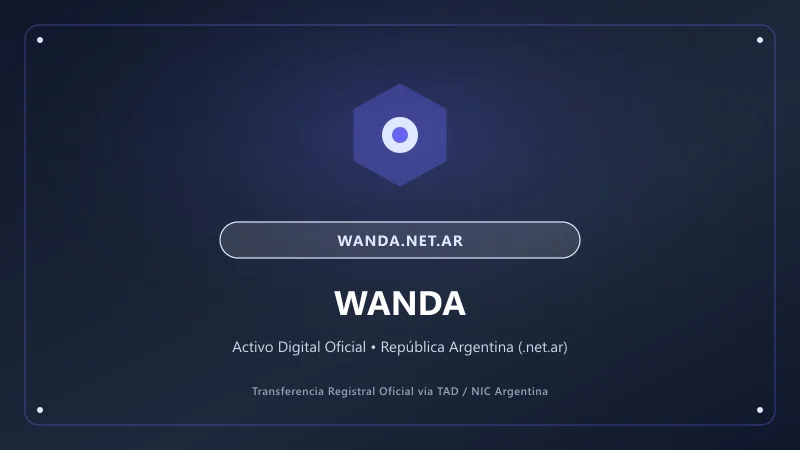 Composición visual de Wanda para el portal wanda.net.ar